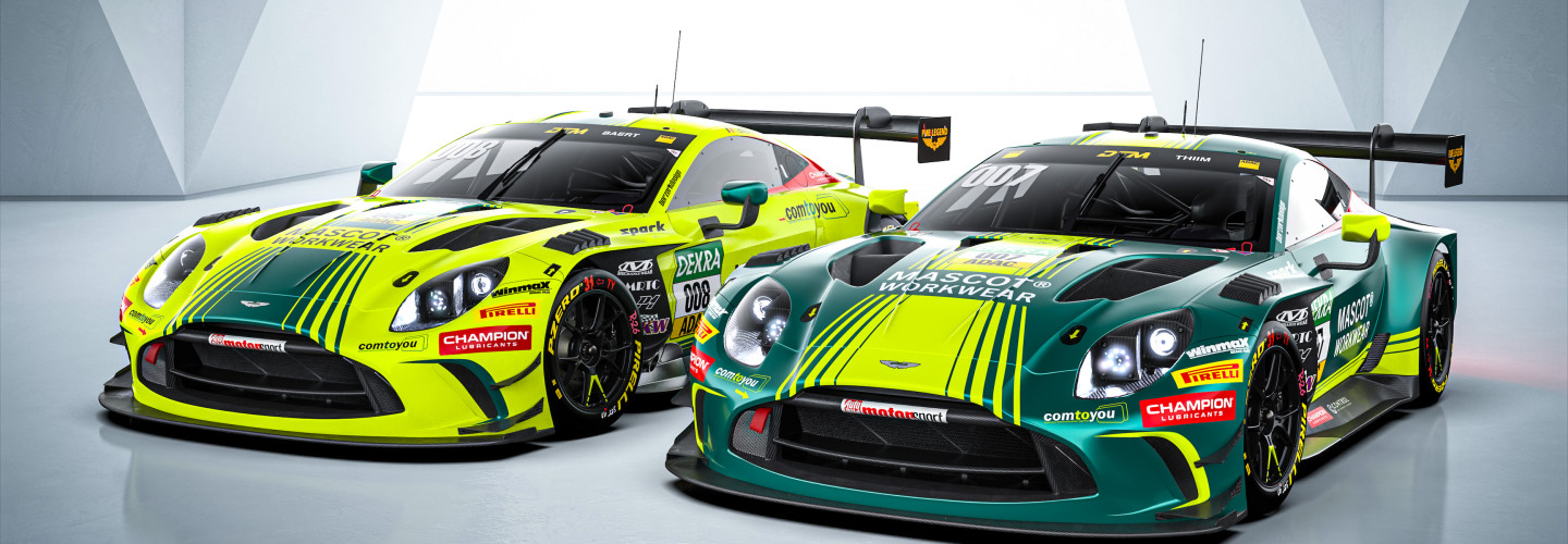 Comtoyou Racing setzt in der DTM 2026 zwei Aston Martin Vantage GT3 ein (Foto- Aston Martin)