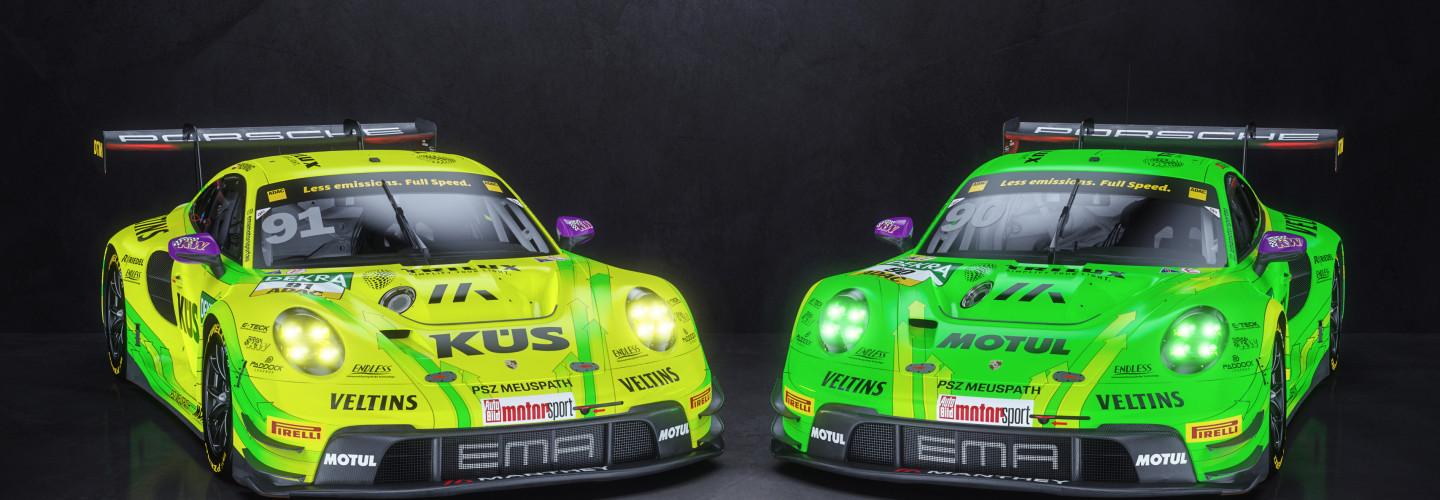 Mit zwei Porsche 911 GT3 R tritt Manthey EMA dieses Jahr in der DTM an