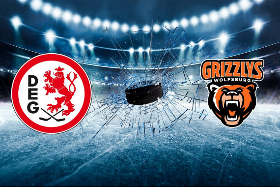 DEL - Düsseldorfer EG gegen Grizzlys Wolfsburg