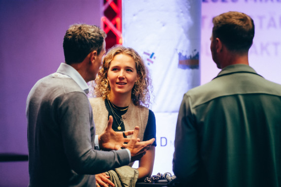 Foto von der #SID2025 Mixed Zone