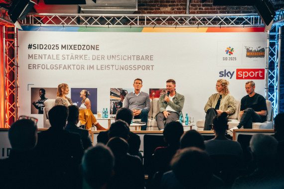 Foto von der #SID2025 Mixed Zone