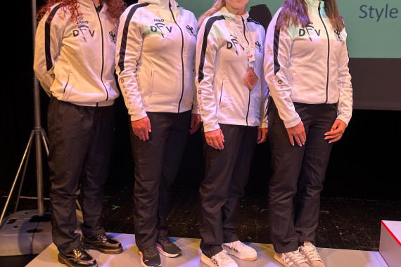 Siegerehrung Damenteam