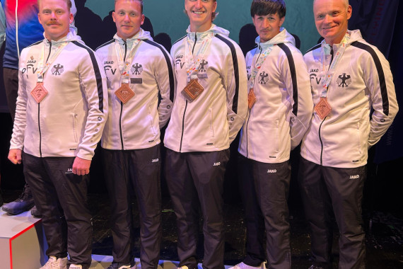 Siegerehrung Herrenteam