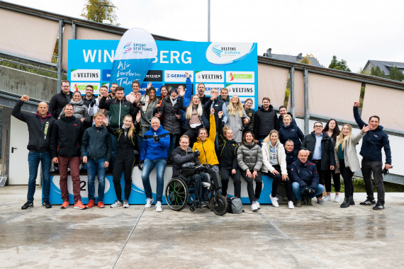 Die Teilnehmer beim Alumni-Event der Sportstiftung NRW in Winterberg