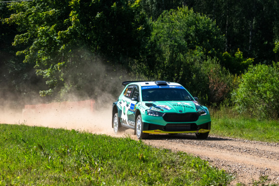 In der Rallye2 ist keineswegs die "Zweite Liga" unterwegs, auch die 290-PS-Turbofahrzeuge werden bei der Central European Rally exzellenten Sport bieten
