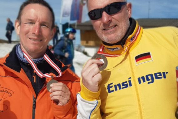 Matthias Oppel und Klaus Renz wurden Deutsche Meister in der Teamwertung