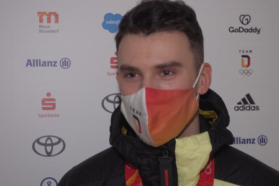 Der Skeletoni Axel Jungk gewinnt bei den Olympischen Winterspielen in Peking Silber. Im Interview spricht er über seinen Erfolg.