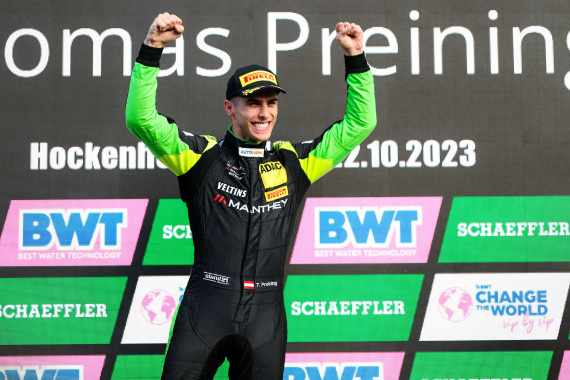 Nach seinem zweiten Saisonsieg steht Thomas Preining kurz vorm DTM-Titel