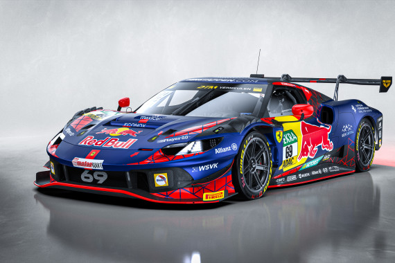 Thierry Vermeulen steuert seit 2023 einen Ferrari von Emil Frey Racing in der DTM