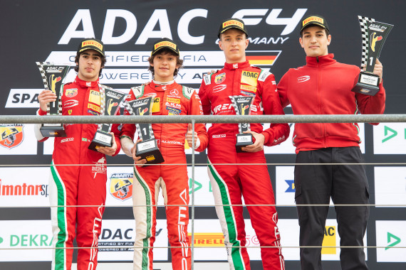 Prema Racing freute sich in Spa-Francorchamps über zwei Siege in der Teamwertung