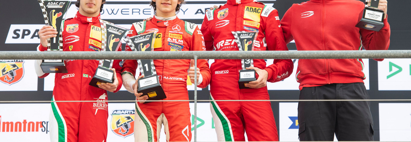 Prema Racing freute sich in Spa-Francorchamps über zwei Siege in der Teamwertung