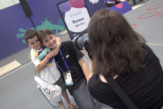 Im Rahmen der World Games hat Special Olympics sein "Young Athletes"-Programm vorgestellt, eine Mitmachaktion für Kinder im Alter von zwei bis sieben Jahren.