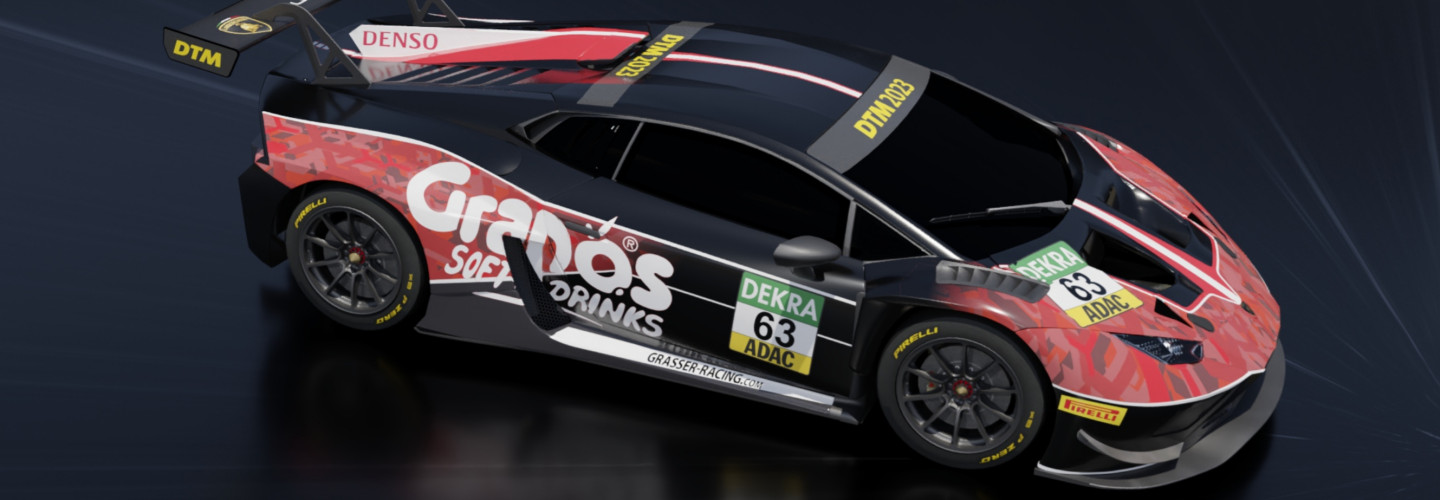 Das Grasser Racing Team setzt in der anstehenden DTM Saison den neuen Lamborghini Huracán GT3 Evo2 ein