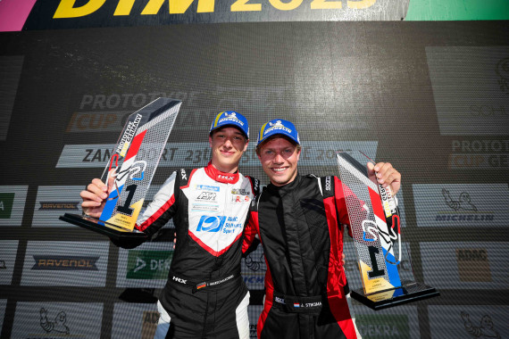 Markus Pommer und Gary Hauser sind aktuell Spitzenreiter der Fahrerwertung