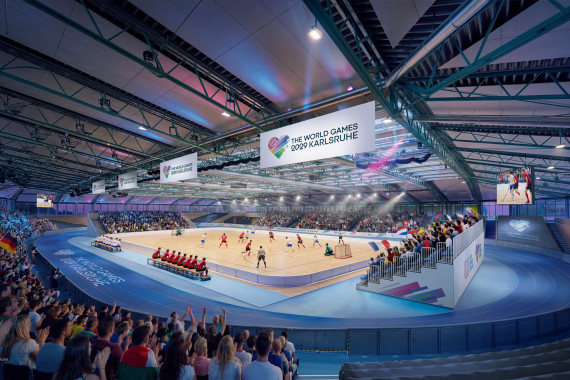 Die Spiele der kurzen Wege: Zwischen dem Carl Kaufmann Stadion und der Europahalle liegen beispielsweise 300 Meter.