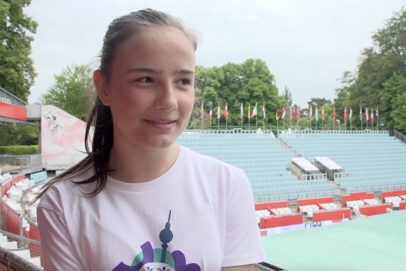 Im Interview spricht die Special Olympics Athletin Samantha Eckert u.a. über das Event und die anstehenden Nationalen Spiele in Berlin.