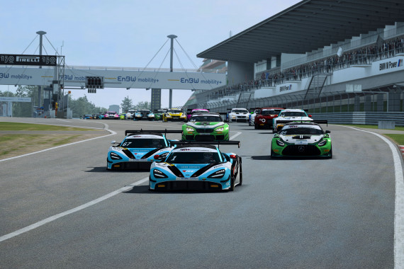 Die ADAC GT Masters eSports Championship startet auf dem Nürburgring