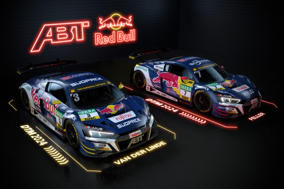 Abt Sportsline startet 2024 mit Audi und Red Bull in der DTM