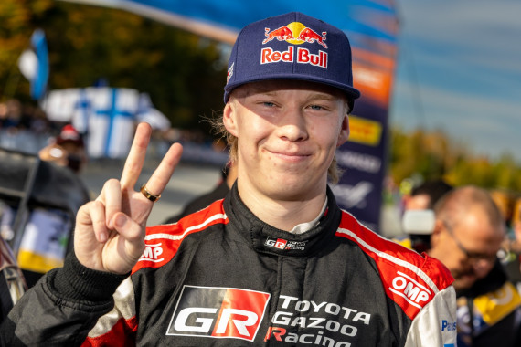 Geschafft! Kalle Rovanperä holte bei der neuen WRC-Rallye entscheidende Punkte zum Titel