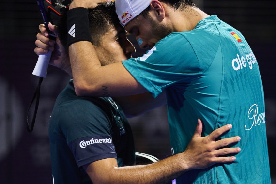 Alejandro Galán und Federico Chingotto setzten sich 2025 im Finale durch