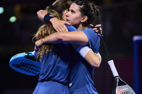 Siegten bei den CUPRA Germany Premier Padel P2 2025: Gemma Triay und Delfina Brea