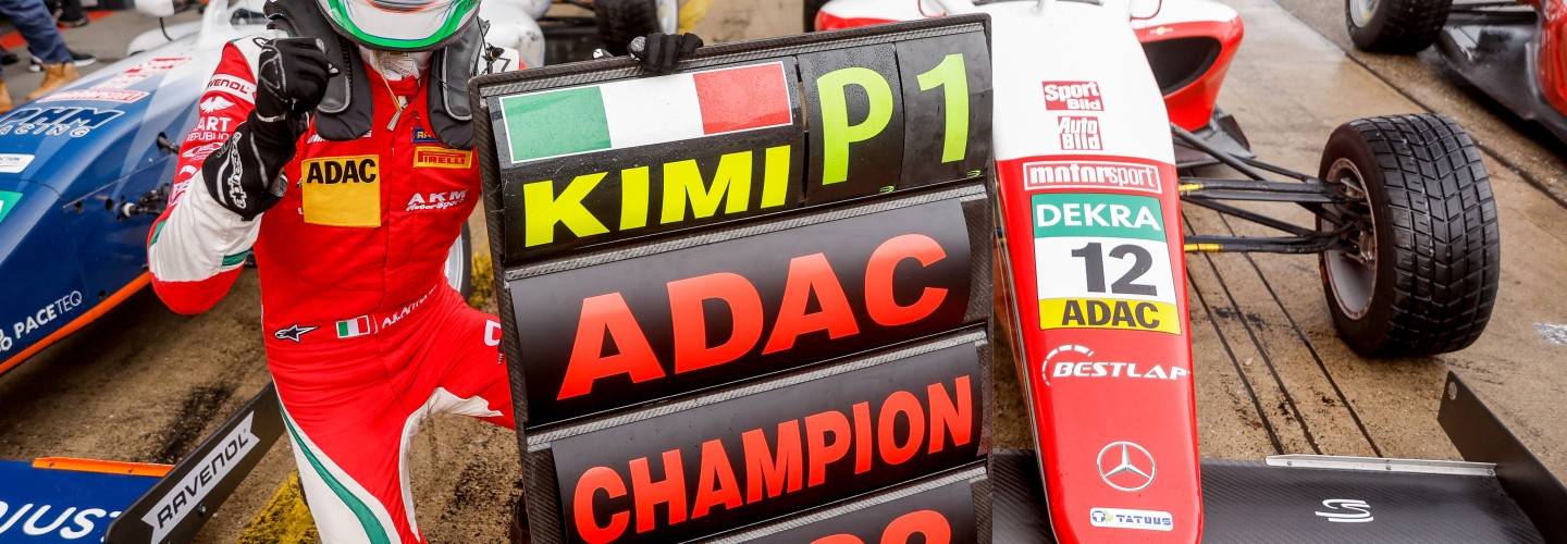 Andrea Kimi Antonelli (16/ITA/Prema Racing) ist neuer Champion in der ADAC Formel 4