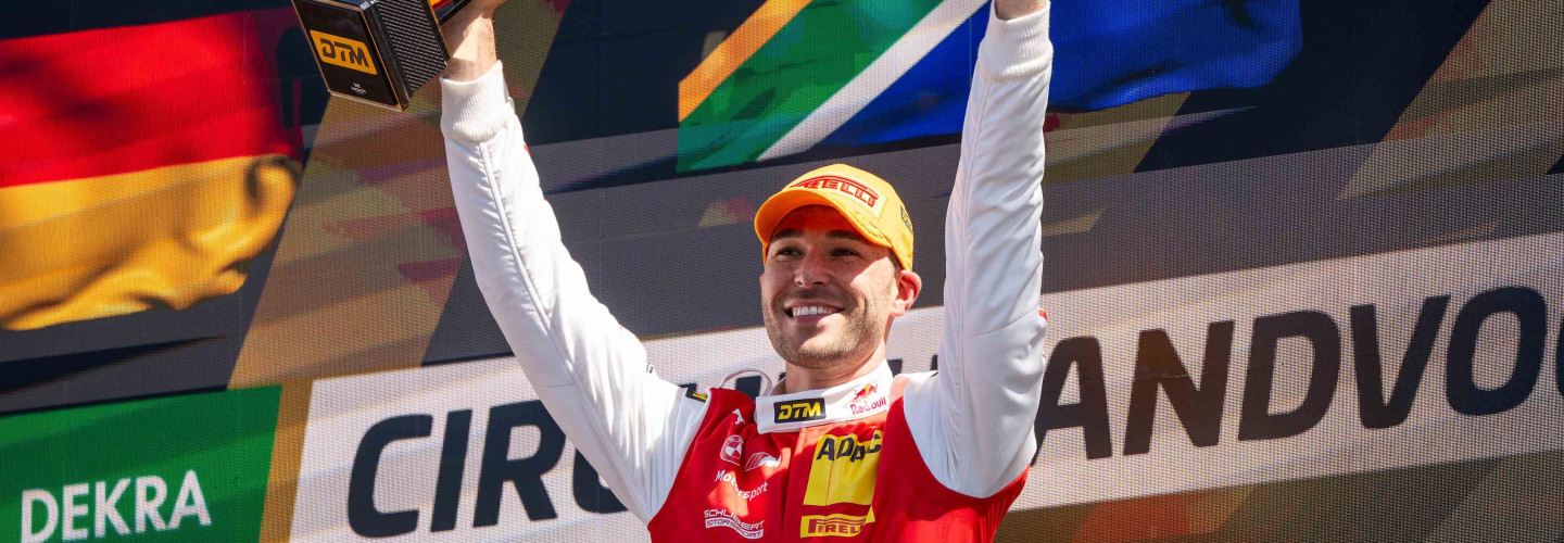 Großer Jubel bei Kelvin van der Linde über seinen Zandvoort-Sieg