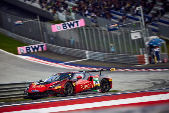 Baron Motorsport aus Wien ist wie im Vorjahr am Red Bull Ring mit dem Ferrari 296 GT3 als Gaststarter dabei