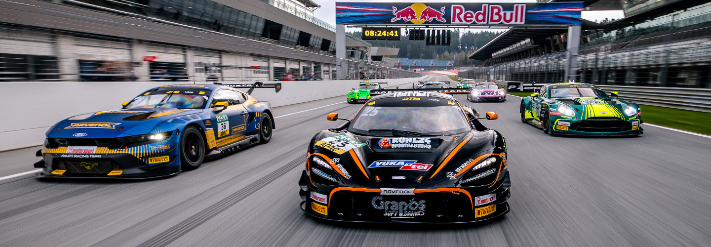 Ben Dörr fuhr beim DTM-Test in seinem McLaren die schnellste Runde