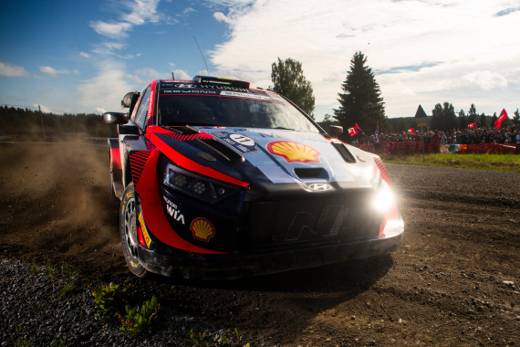 Thierry Neuville hat vor dem nun anstehenden zwölften WRC-Lauf im Kampf um Platz drei die beste Ausgangsposition
