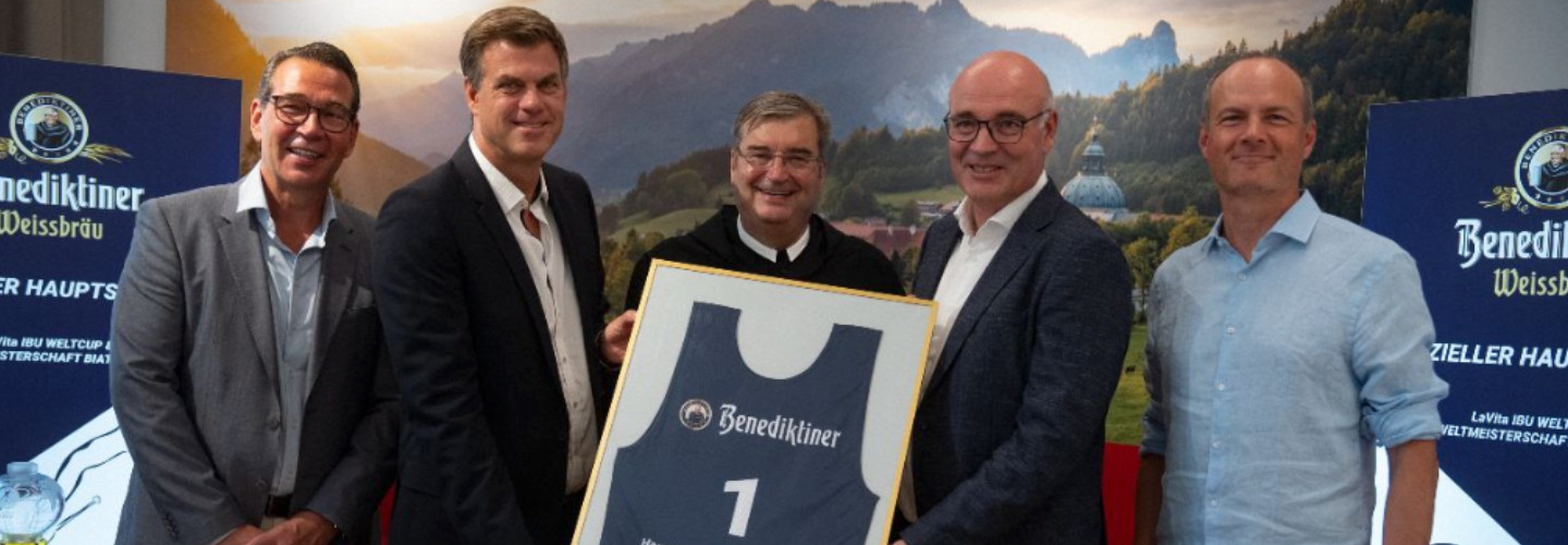 Benediktiner Weissbräu wird Hauptsponsor der LaVita IBU Weltcups und IBU Weltmeisterschaften Biathlon