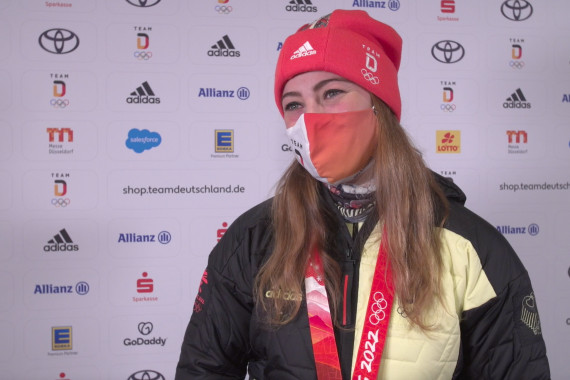 Im Interview spricht Skicrosserin Daniela Maier über ihren Erfolg.