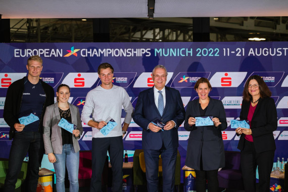 Start des Ticketvorverkaufs für die European Championships Munich 2022