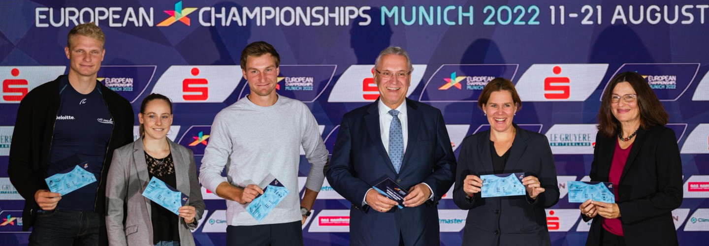 Start des Ticketvorverkaufs für die European Championships Munich 2022