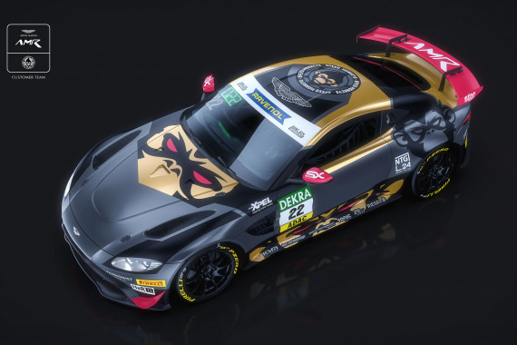 Der Aston Martin Vantage GT4 vom Team Speed Monkeys