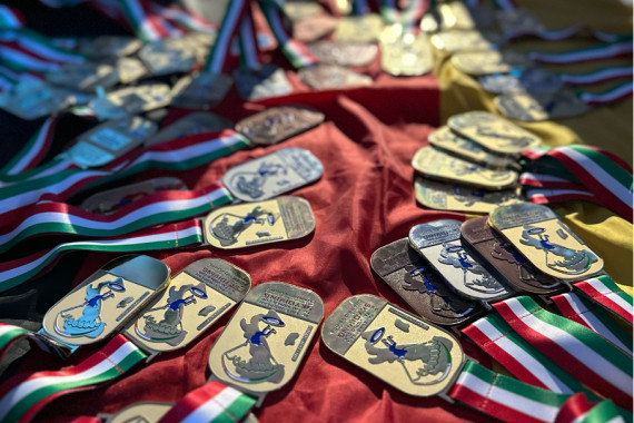 Tolle Ausbeute: 27 Medaillen insgesamt - 16 Gold, 7 Silber, 4 Bronze
