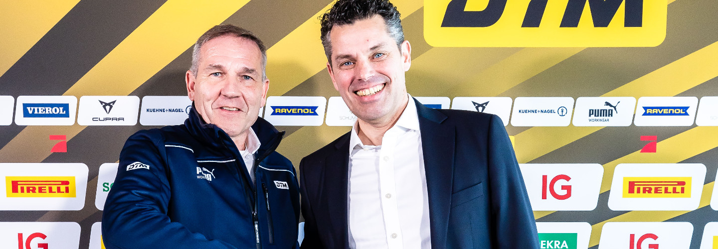 Partnerschaft verlängert: ADAC Motorsportchef Thomas Voss und Michael Strohmenger, Geschäftsführer von CineStar (l-r)