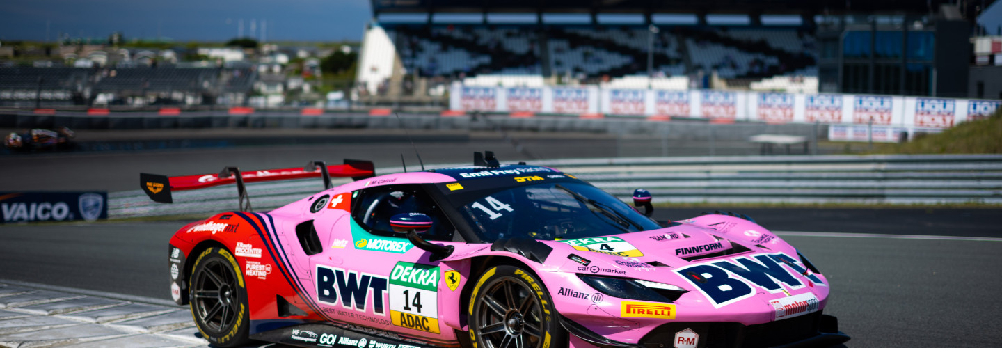 Matteo Cairoli präsentierte sich beim DTM-Training in Topform