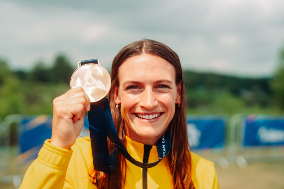 Ricarda Funk gewinnt Gold im Kajak-Slalom