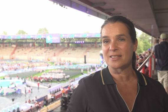 Die zweimalige Olympiasiegerin Katharina Witt spricht im Interview u.a. über die Eröffnungsfeier der Special Olympics Nationalen Spiele Berlin 2022.