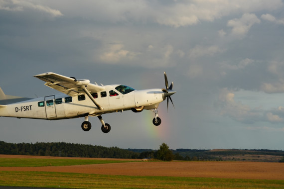 Flugzeugstart