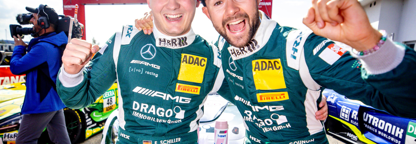 Für Gounon und Schiller ist es der dritte Saisonsieg im ADAC GT Masters