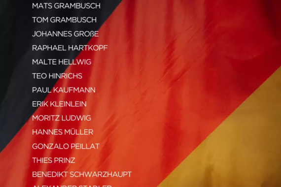 Kader für die EM