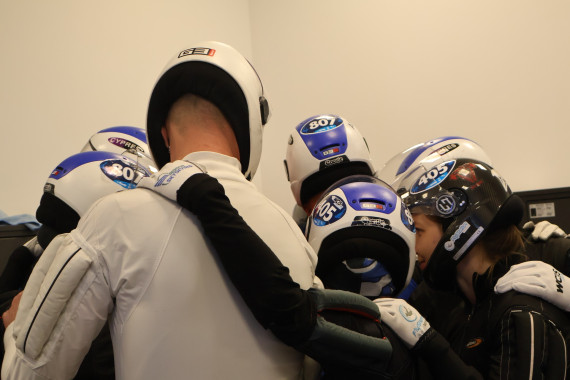 Team Airbus 8way - vor der Runde