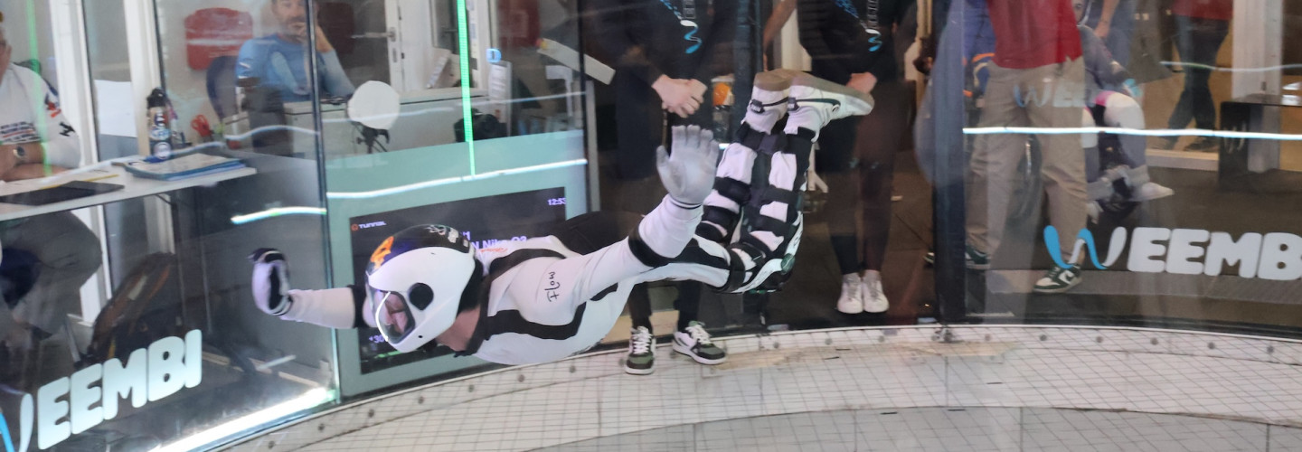 Niko Johann im Tunnel