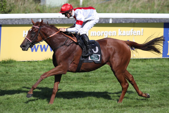 Lordano gewinnt das 139. Deutsche St. Leger