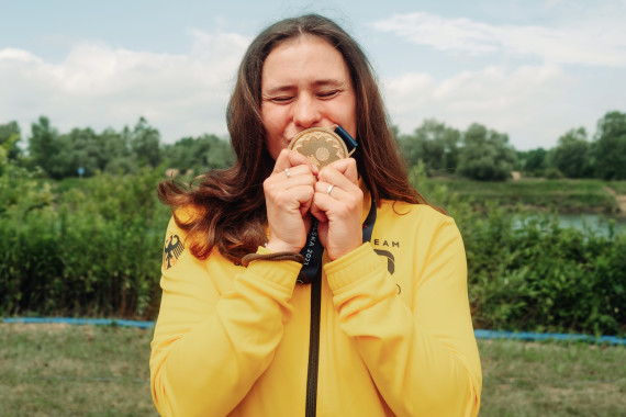 Elena Lilik gewinnt Gold im Kanu-Slalom