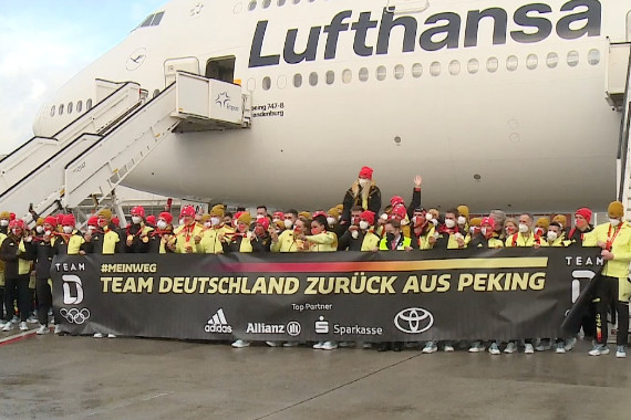 Newsbeitrag: Team Deutschland zurück auf heimischem Boden