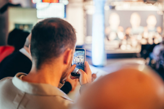 Foto von der SID MixedZone