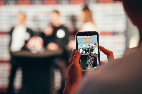 Foto von der SID MixedZone